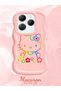 Infinix Hot 40 Compatible Case Camera Protector Pink Silicone Couple Phone Case Kitty Pattern - 2