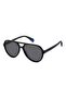 Kids Pilot Polarized Sunglasses, Polycarbonate, Black, 8046ST 807