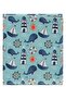 Whale Printed Towel - Green - 5