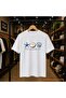The Sea Calls Me Printed 100% Cotton Oversize Loose Regular Fit Crew Neck T-Shirt