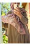 Brush Pattern Kraş - Tile Shawl – Non-Slip Texture – Summer/Winter - 75X185