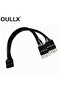 كابل تمديد ومقسم USB بـ 9 دبابيس، محول لوحة أم من 1 إلى 2، واجهة USB2.0 بـ 9 دبابيس مزدوجة