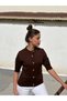 Women's Seasonal Thin Cardigan Heart Buttoned Heart Mercerized - 3