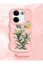 Tecno Camon 20 Compatible Case Camera Protector Pink Silicone Couple Phone Case Butterfly Pattern - 2