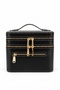 Premium Jewelry Box and Makeup Case Travel Organizer with Mirror Black 21×14×17 - 4