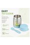 - Stainless Steel Food Jar With Spork - Dino - 300 ml - 4