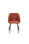 MATIS DINING CHAIR - BROWN BLACK - 2