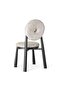 AARIN DINING CHAIR - BEIGE & BLACK - 7