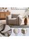 NUKRO SINGLE SEATER SOFA-BROWN - 5