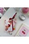 Teddy Bear Patterned Mini Card Holder & Bag Charm |   Card Holder, Coin Purse, Earphone and Keychain Organizer