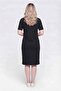 Tolga Saraçoğlu Zipper Detailed Midi Dress 40219 - 4