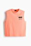 Baskılı Kolsuz Üst Loose Fit - 4