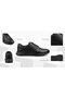 Gd0123 Genuine Leather Large Size 45 46 47 Non-Slip Strong Sole Economical Black Casual Sneaker Men's Shoes - 7
