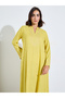 Green Foil Print Long Sleeves Jalabiya - 2