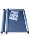 A4 Snap Frame Poster Display Frame Silver Aluminum 21x29.7cm | Front Open Design, Wall Mount, 21 x 29.7 cm, Protective Cover, For Posters & Notices