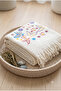 Beach Towel Patterned Sea Towel Muslin 100% Cotton Peshtemal Towel 90X170Cm - 3