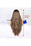 Brown Auburn Ombre Honey Foam Sparkling Tulle Wig - 4