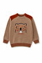 Boy's Handsome Detailed Winter Knit Sweater 23204 - 5