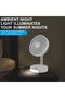 Personal Desktop Fan with 3 Speed Settings, Quiet USB Portable Cooling Fan, Adjustable Angle, Compact Mini Table Fan for Home, Office, Bedroom & Travel – White - 5