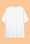 Sweet Summer Mood Oversize T-Shirt |   Unisex 100% Cotton Black and White Printed Summer Themed Special Design Tee - 2