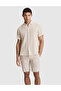 Beige Oversize Short Sleeve Shirt 50320942-Vr011