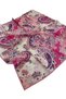 Patterned Cotton Silk Scarf Ls2203 13-Powder-Pink-Purple - 3