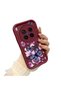 Vivo X300 Pro Compatible Case Camera Protector Claret Red Silicone Couple Phone Case Butterfly Pattern - 2