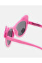 Girls Pink Hello Kitty Print Cat Eye Sunglasses - 2