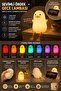 Patterned Silicone Model Night Light, Table Lamp, Children's Table Lamp
