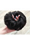 Messy Bun Scrunchie with Elastic Rubber Band, Updo Chignon Donut Ponytail Hairpiece,Ponytail Hair Extensions, Synthetic Tousled Hair for lady - 5