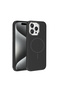 iPhone 15 Pro Max Case Slim Magsafe Ring Camera Raised Silicone Shrp - 6