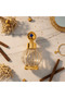 Glass Perfume Bottle with Gold Metal Base — 200 ml - 4