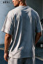 Trust Issue Printed Oversize T-Shirt & Gray Pants Tracksuit Set - 4