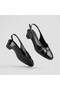 (Park Moda) Closed Toe Casual Women's Shoes Black - 5