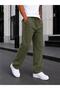 Men's Soft Textured Relaxed Fit Baggy Linen Trousers Premium Quality - 3
