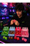 Starbucks Inspired Nee Doh Squishy Ice Cube 4 Pack - Stress Relief Fidget Toy | Strawberry Acai Lemonade, Caramel Frappuccino, Pink Drink, Ice Cube - 4