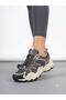 Women's grey sneaker ultra comfort orthopedic sole walking running shoe
