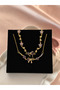 Purple Ribbon Set-Purple Ribbon Necklace and Bracelet Set - 5