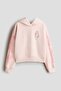 Motif-detail hoodie