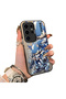 Samsung Galaxy S24 Ultra Compatible Hard Acrylic Back Silicone Edge Lens Protection Case