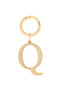 Women's Charm Alphabet Name Q (Gold)
