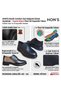 Classic Comfort Genuine Leather Lace-Up Men's Shoes - Orthopedic Sole with Special Gel Capsule and Heel Spur Support - 3