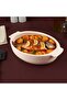 Elissa Oval Oven Dish Matte White 31 cm