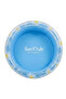 120cm Circular Inflatable 3-Ring Kids Pool, Easy Setup, Multicolour - 6