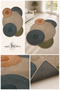 Sdt Mixed Patterned Modern Woven Base Decorative Carpet Sdtamor4017 - 5