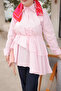 Pink Rope-Tie Layered Shirt - 4
