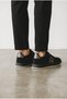 Women's Inside and Outside Genuine Leather Orthopedic Comfortable Daily Black Casual Shoes - 5
