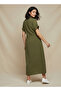 SIDE TIE DETAIL SHIRT DRESS - 4