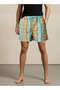 PRINTED SWIM SHORT