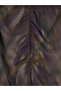 Khaki Elastic Waist Patterned Women's Tulle Pareo - 3